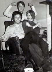 Mike Curtis Toni Baker and Dave Lee taken when appearing in Sunderland May 1969